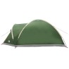 Tente Cabane avec toit Vert 6 personnes Polyester et Acier 648320648320