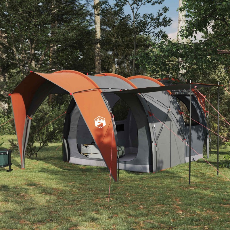 Tente tunnel Gris et orange 382 x 262 x 214 cm 648323648323
