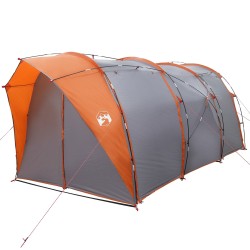 Tente tunnel Gris et orange 382 x 262 x 214 cm 648323648323