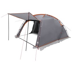 Tente tunnel Gris et orange 361 x 235 x 147 cm 648333648333