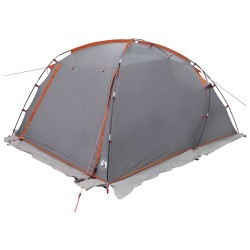 Tente tunnel Gris et orange 361 x 235 x 147 cm 648333648333