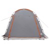 Tente tunnel Gris et orange 361 x 235 x 147 cm 648333648333