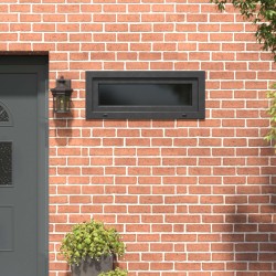 Fenêtre de sous-sol RISOR 100 x 40 cm PVC et verre Anthracite 648342648342