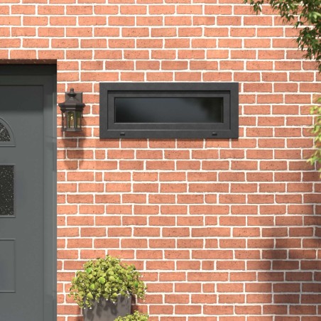 Fenêtre de sous-sol RISOR 100 x 40 cm PVC et verre Anthracite 648342648342