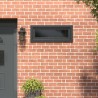 Fenêtre de sous-sol RISOR 100 x 40 cm PVC et verre Anthracite 648342648342
