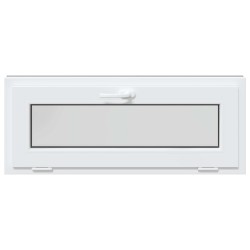 Fenêtre de sous-sol RISOR 100 x 40 cm PVC et verre Anthracite 648342648342