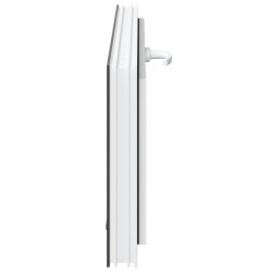 Fenêtre de sous-sol RISOR 100 x 40 cm PVC et verre Anthracite 648342648342