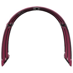 Tunnel de lit 2 pcs Rouge 211 x 67,5 x 2 cm Polyester 648343648343
