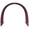 Tunnel de lit 2 pcs Rouge 211 x 67,5 x 2 cm Polyester 648343648343