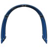Tunnel de lit 2 pcs Bleu 211 x 67,5 x 2 cm Polyester 648344648344