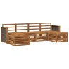 Ensembles de canapés Bois d'Acacia Massif 648345648345