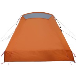 Tente Instantanée Gris et orange 524 x 232 x 192 cm 648347648347