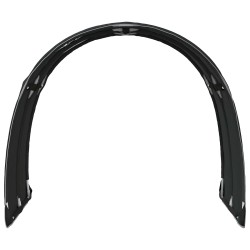 Tunnel de lit 2 pcs Noir 211 x 67,5 x 2 cm Polyester 648349648349