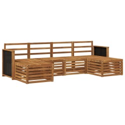 Ensembles de canapés Bois d'Acacia Massif 648351648351