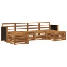 Ensembles de canapés Bois d'Acacia Massif 648351648351