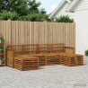 Ensembles de canapés Bois d'Acacia Massif 648353648353