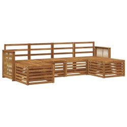 Ensembles de canapés Bois d'Acacia Massif 648353648353