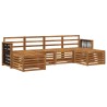 Ensembles de canapés Bois d'Acacia Massif 648354648354