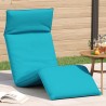 Transat pliant turquoise 175 x 54 x 8,5 cm tissu Oxford 648367648367