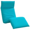 Transat pliant turquoise 175 x 54 x 8,5 cm tissu Oxford 648367648367