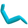 Transat pliant turquoise 175 x 54 x 8,5 cm tissu Oxford 648367648367