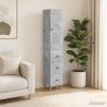 Ensemble de Meubles 2 pcs 33 x 34,5 x 90 cm Bois d'ingénierie 648375648375