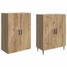 Ensemble de Meubles 2 pc Bois d'ingénierie 648377648377