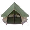 Tente Tipi avec toit Vert 250 x 250 cm Polyester et Acier 648378648378