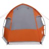 Tente tunnel Gris et orange 390 x 215 x 152 cm 648384648384