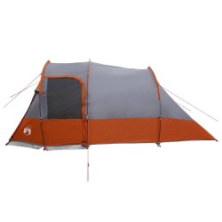 Tente tunnel Gris et orange 390 x 215 x 152 cm 648384648384