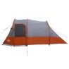 Tente tunnel Gris et orange 390 x 215 x 152 cm 648384648384