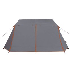 Tente tunnel Gris et orange 400 x 278 x 182 cm 648385648385