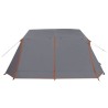 Tente tunnel Gris et orange 400 x 278 x 182 cm 648385648385