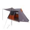 Tente tunnel Gris et orange 475 x 220 x 192 cm 648386648386