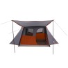 Tente tunnel Gris et orange 475 x 220 x 192 cm 648386648386
