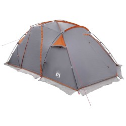 Tente tunnel Gris et orange 520 x 260 x 175 cm 648387648387