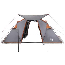 Tente tunnel Gris et orange 520 x 260 x 175 cm 648387648387