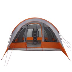 Tente tunnel Gris et orange 560 x 395 x 212 cm 648388648388