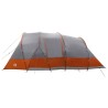 Tente tunnel Gris et orange 560 x 395 x 212 cm 648388648388
