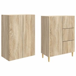 Ensemble de Meubles 2 pcs 66 x 34,5 x 90 cm Bois d'ingénierie 648396648396