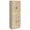 Ensemble de Meubles 2 pcs Chêne Sonoma Bois d'ingénierie 648404648404
