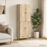 Ensemble de Meubles 2 pcs Chêne Sonoma Bois d'ingénierie 648405648405