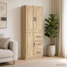 Ensemble de Meubles 2 pcs Chêne Sonoma Bois d'ingénierie 648406648406