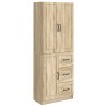 Ensemble de Meubles 2 pcs Chêne Sonoma Bois d'ingénierie 648406648406