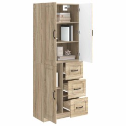 Ensemble de Meubles 2 pcs Chêne Sonoma Bois d'ingénierie 648406648406