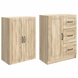 Ensemble de Meubles 2 pcs Chêne Sonoma Bois d'ingénierie 648406648406