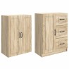 Ensemble de Meubles 2 pcs Chêne Sonoma Bois d'ingénierie 648406648406