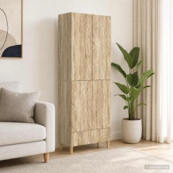 Ensemble de Meubles 2 pcs Chêne Sonoma Bois d'ingénierie 648407648407