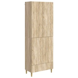 Ensemble de Meubles 2 pcs Chêne Sonoma Bois d'ingénierie 648407648407