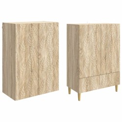 Ensemble de Meubles 2 pcs Chêne Sonoma Bois d'ingénierie 648407648407